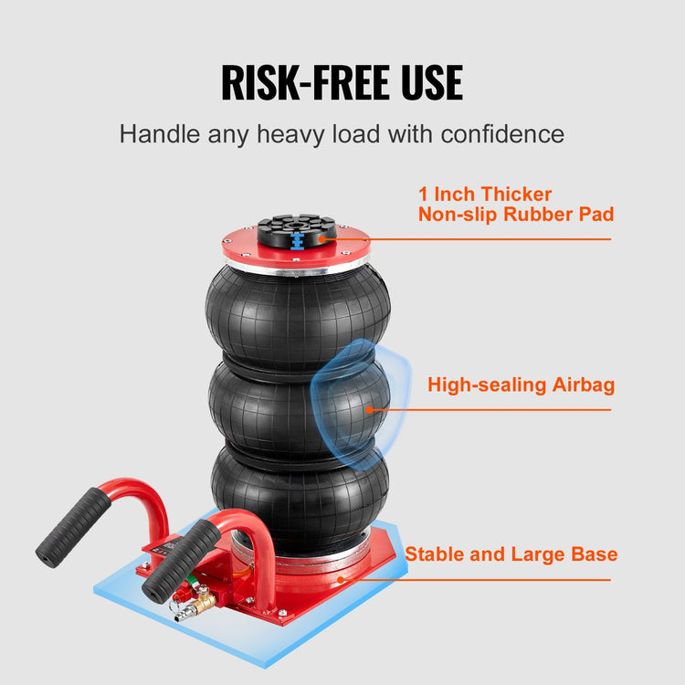 3-Ton Pneumatic Air Jack Lift feature detail