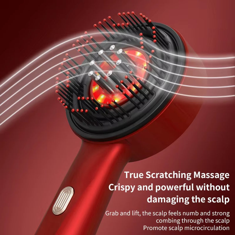 Hair renewal device vibration massage detail