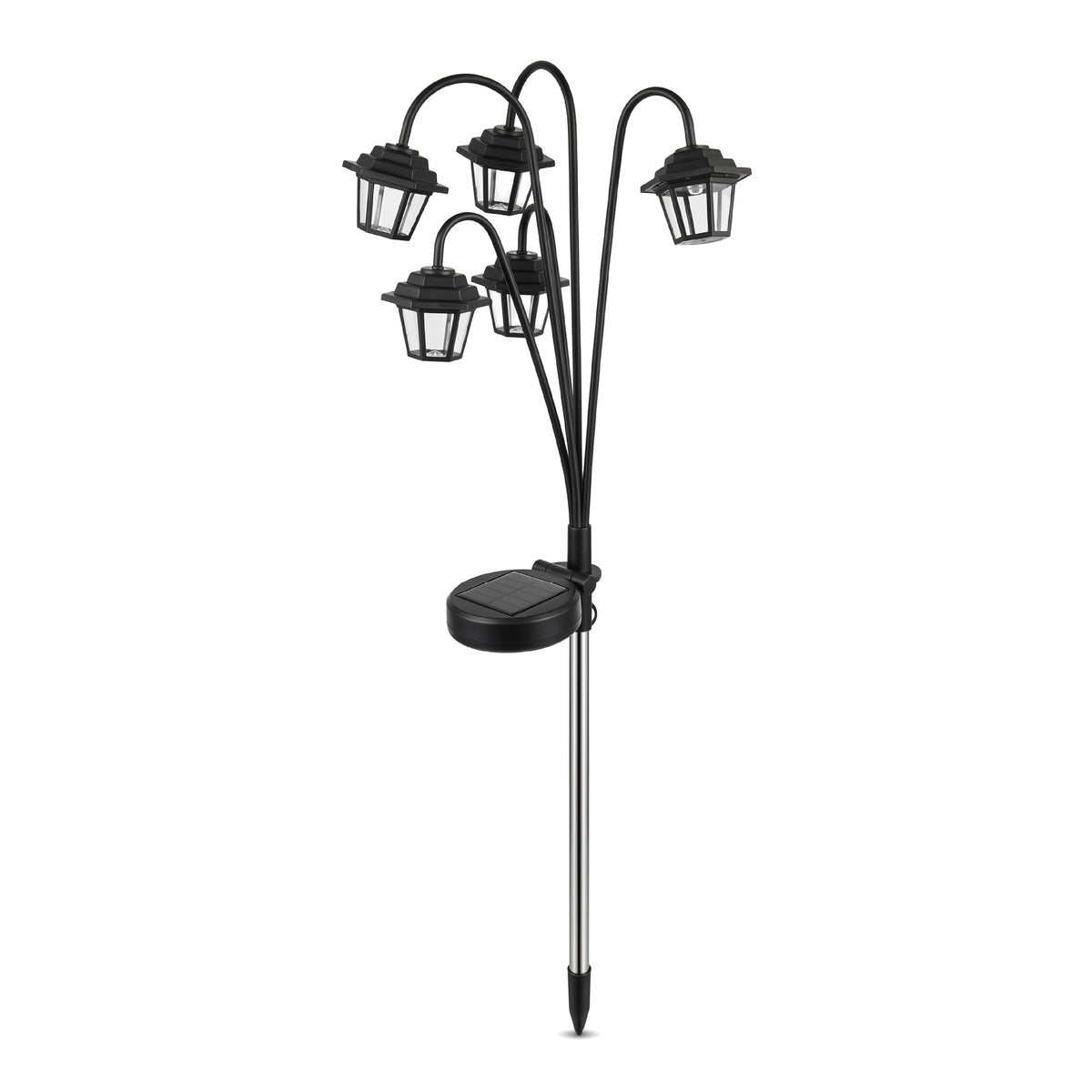 Solar Powered Waterproof Retro Garden Lantern