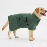 Pet bathrobe towel size chart