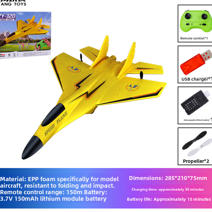 Foam Remote Control Glider Airplane