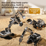 Alloy Engineering Vehicle Toy
