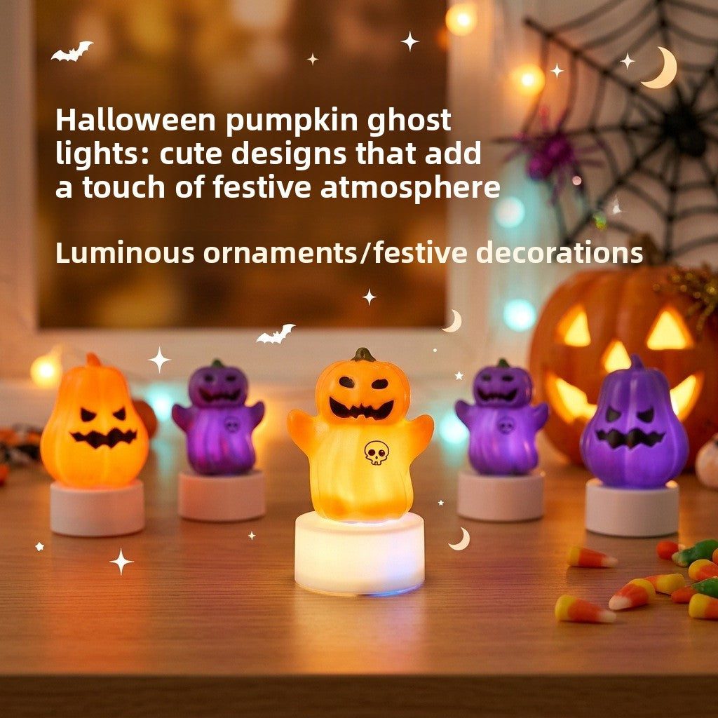 Halloween Electronic Pumpkin Ghost Light Decorations