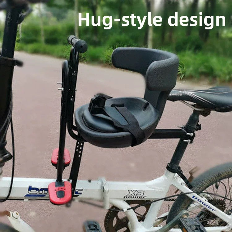 Front Mount Child Bicycle Seat with Safety Belt