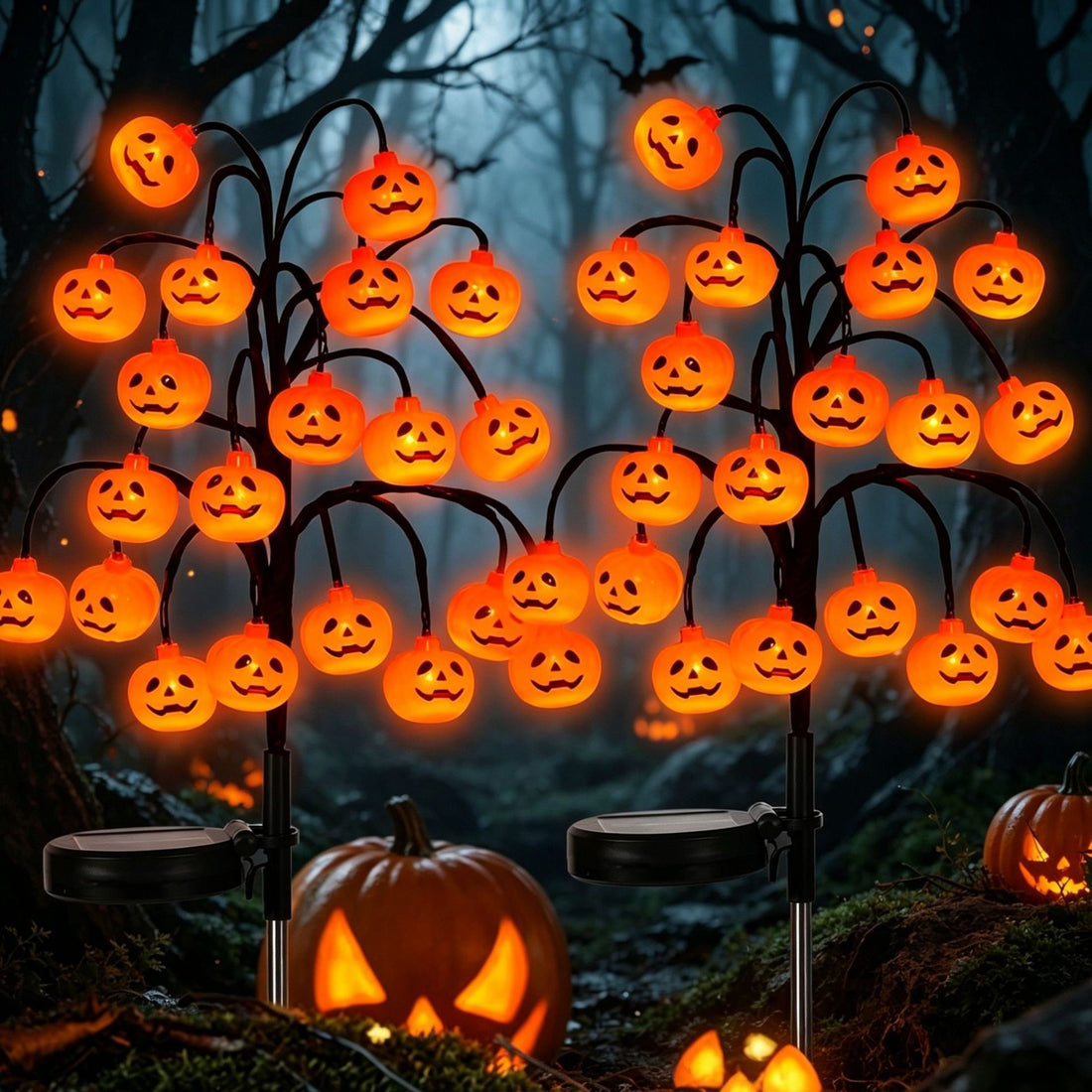 Halloween Solar Pumpkin Ground Lights