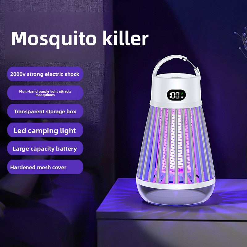 Solar Rechargeable Mosquito Killer Lamp
