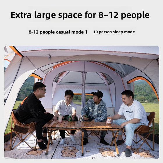 Outdoor Camping Tent with Weather Protection Camping Shelter & Sleep product image 4