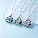 Celtic Knot Birthstone Necklace