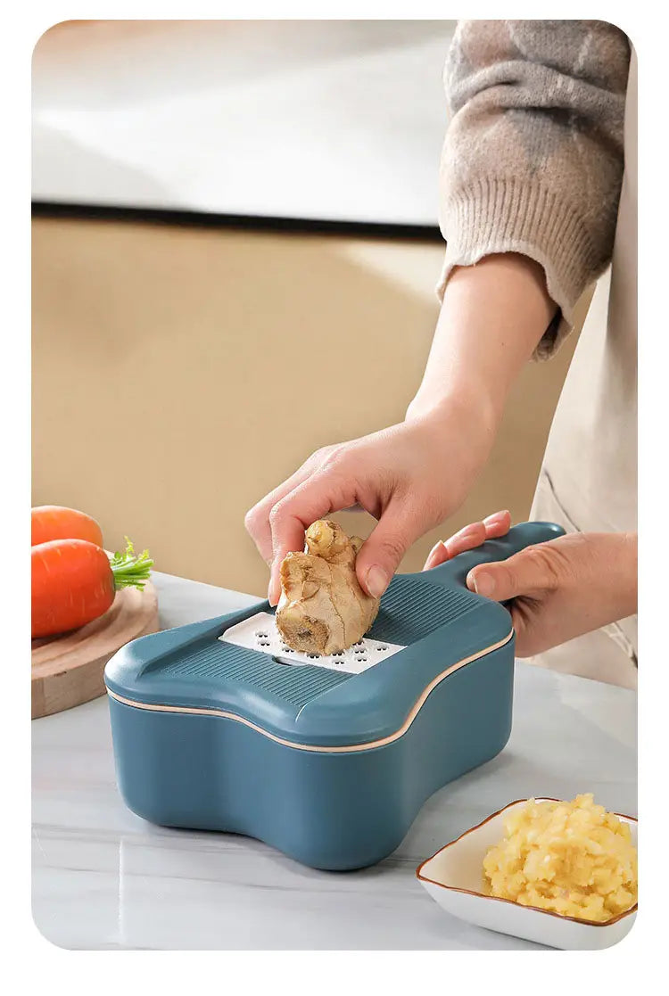 1pc Multifunctional Mandoline Slicer & Vegetable Cutter - Image 3