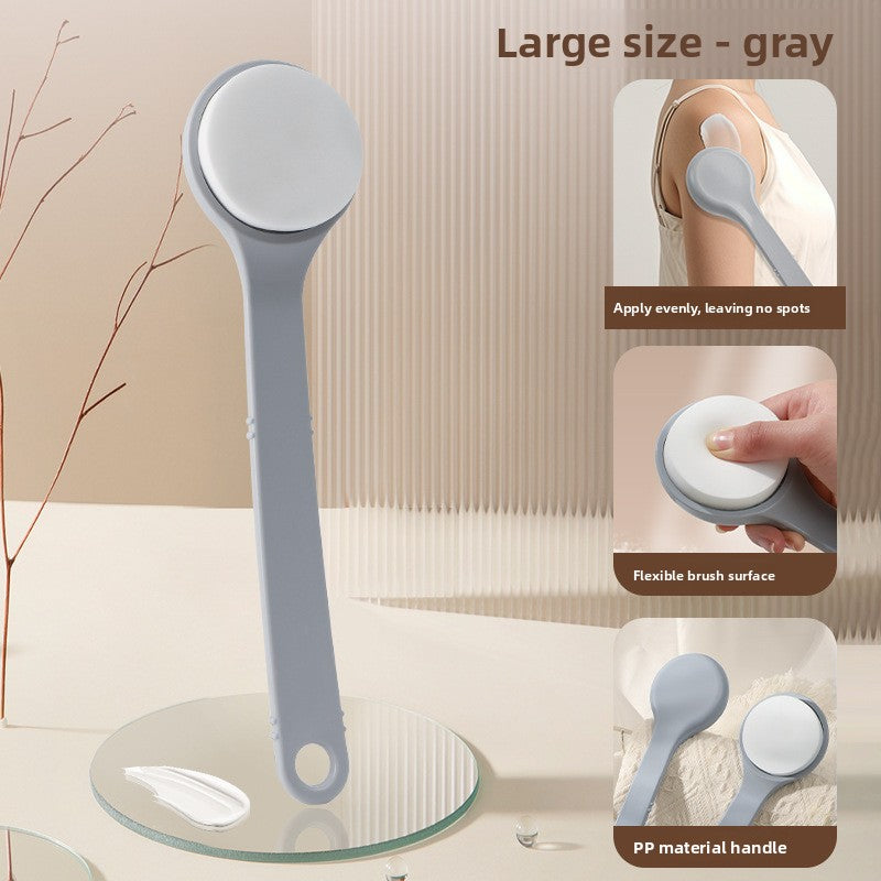 Long Handle Back Lotion Applicator Brush Gray, image 5 of 5