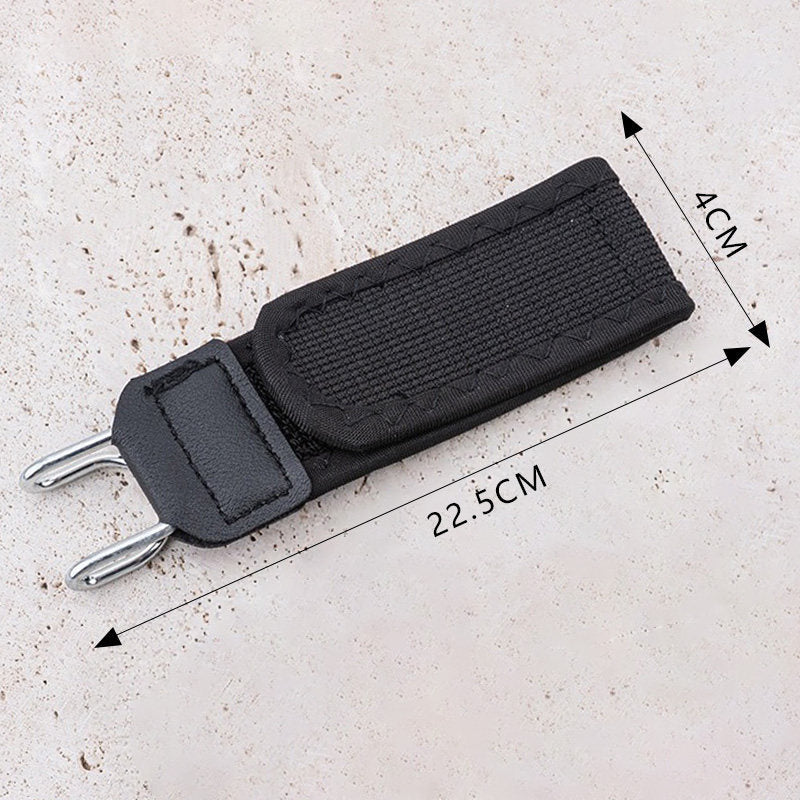 Men's Hook-and-Loop Waist Tightening Belt Without Buckle for Adjustable Comfort