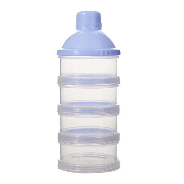 Milk powder container in diaper bag