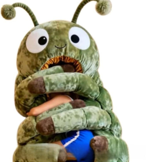 Hugging caterpillar plush sleeping bag, photo 3