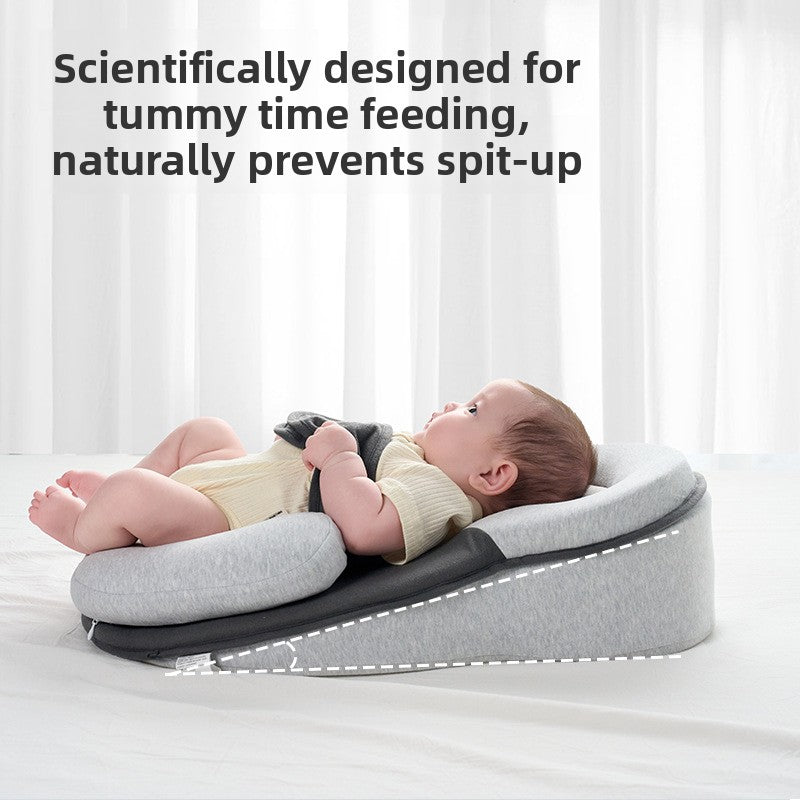 Baby incline feeding pillow with sloped modal cover, photo 2