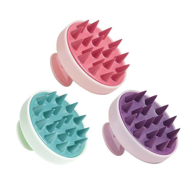 Silicone Shampoo Scalp Massage Brush