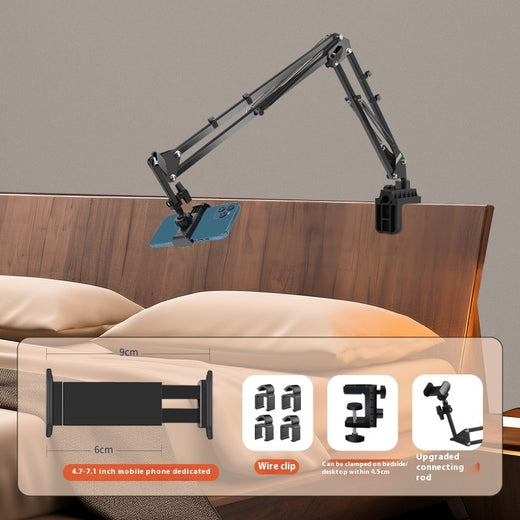 Stand holding a phone in landscape orientation for video calls