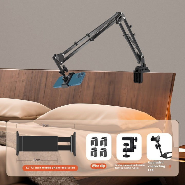Stand holding a phone in landscape orientation for video calls