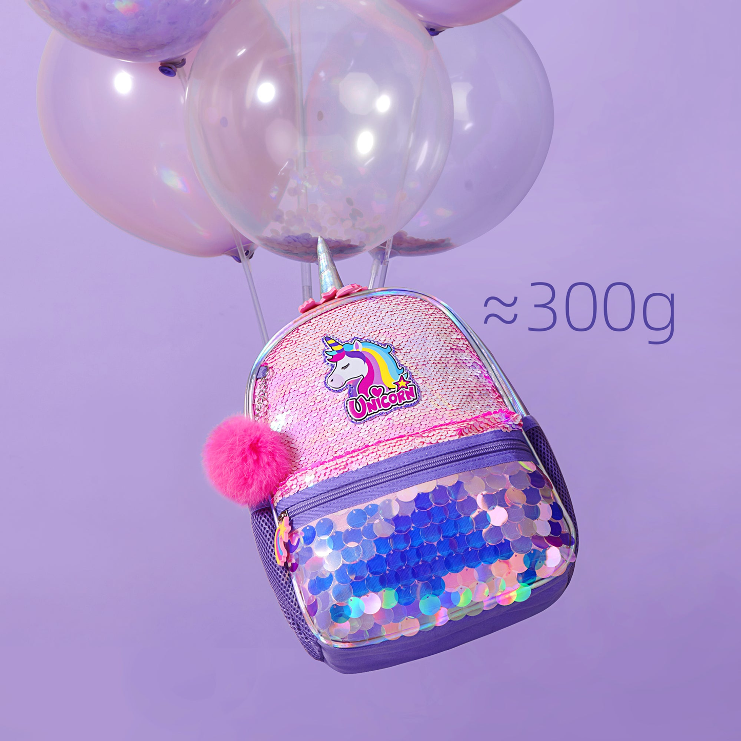Sunveno Unicorn Sequin Backpack