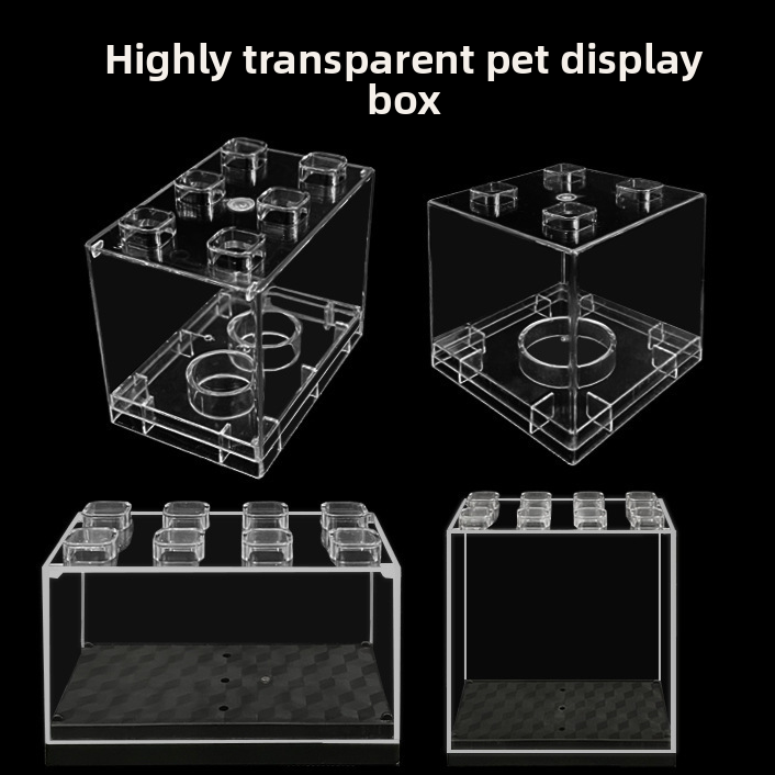 Stackable Acrylic Display Case with Dustproof Cover product image 3