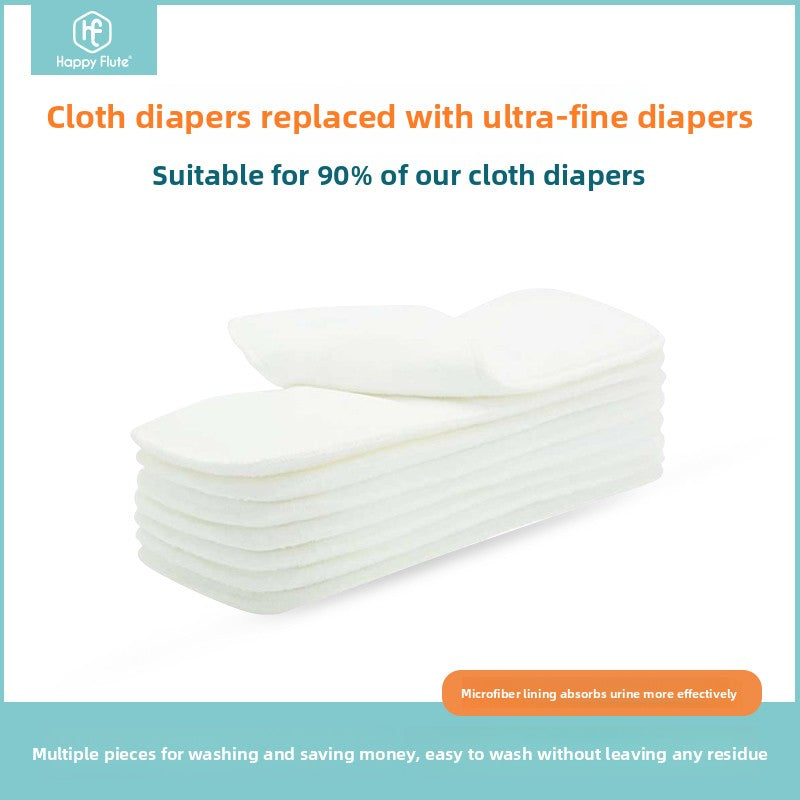 Three-layer ultra-fine fiber baby diaper pad