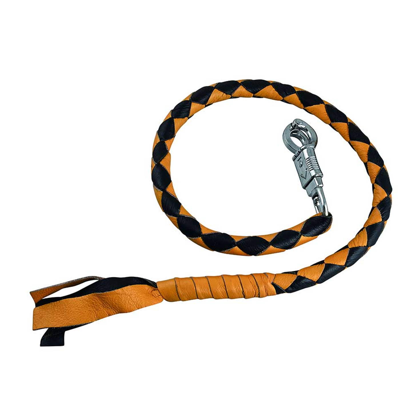 Unik Premium Cowhide Leather Biker Get Back Whip