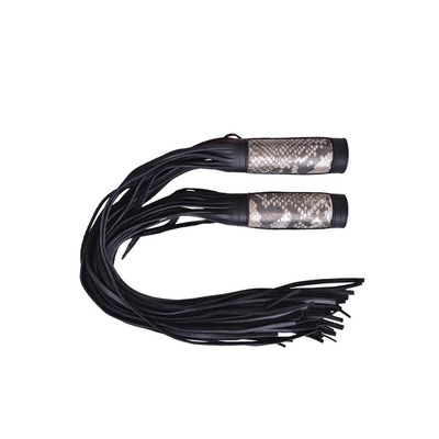 Unik Leather Motorcycle Throttle Cover - Black (Style 2092)