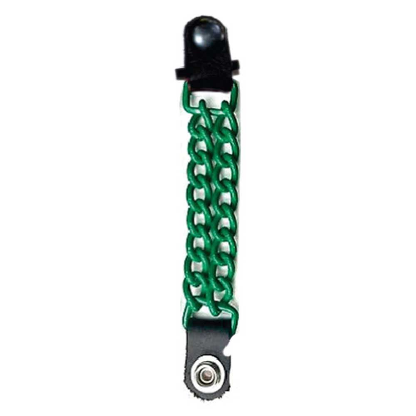 Unik Leather Vest Extender - Green (Style 5755-11)