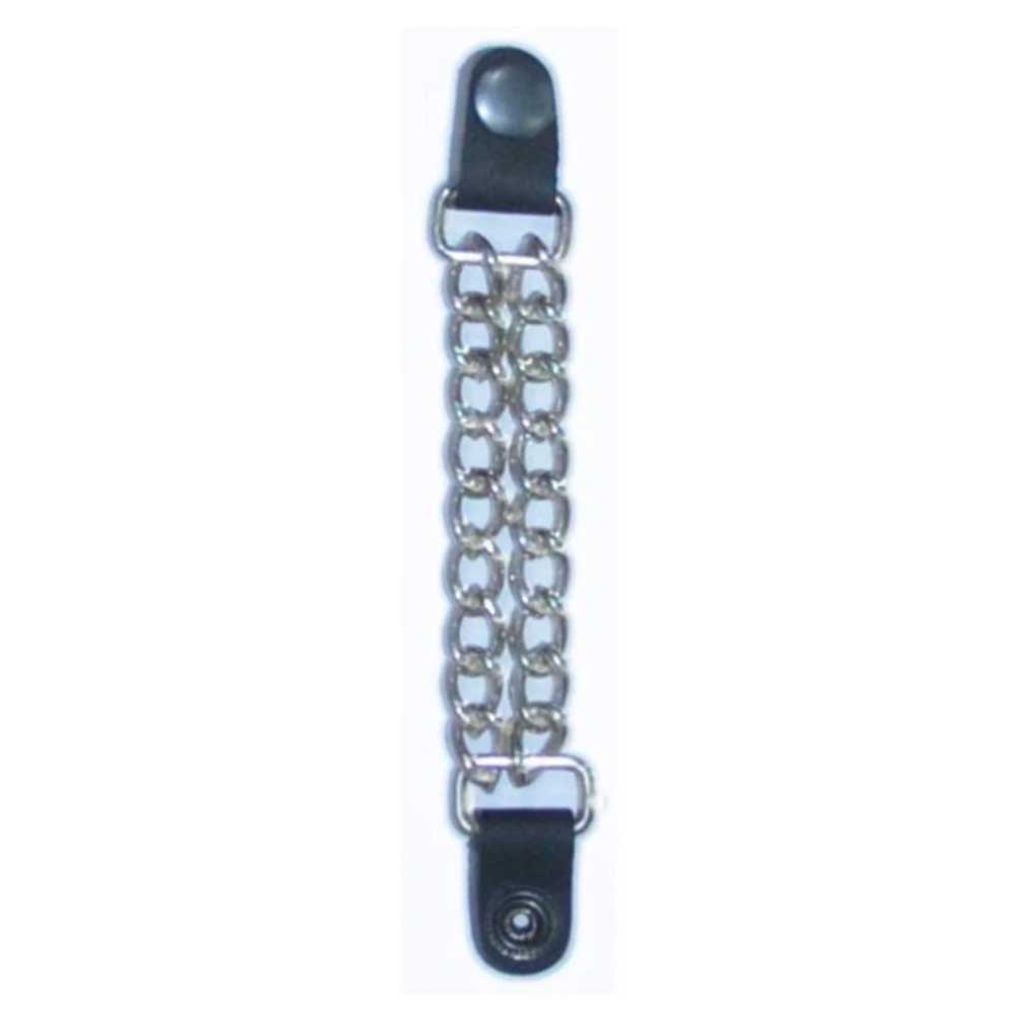Unik Leather Vest Extender - Silver (Style 5755-AS)