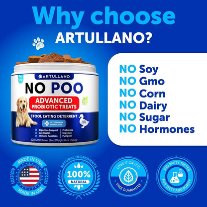 No Poo Chews for Dogs