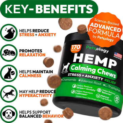 Hemp Calming Chews for Dogs