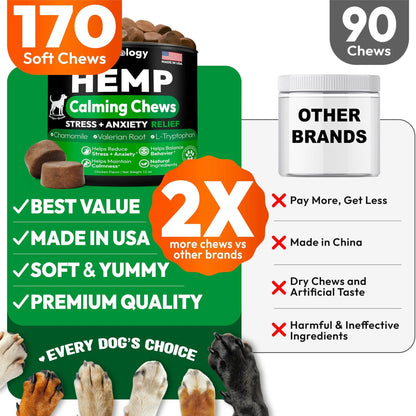 Hemp Calming Chews for Dogs