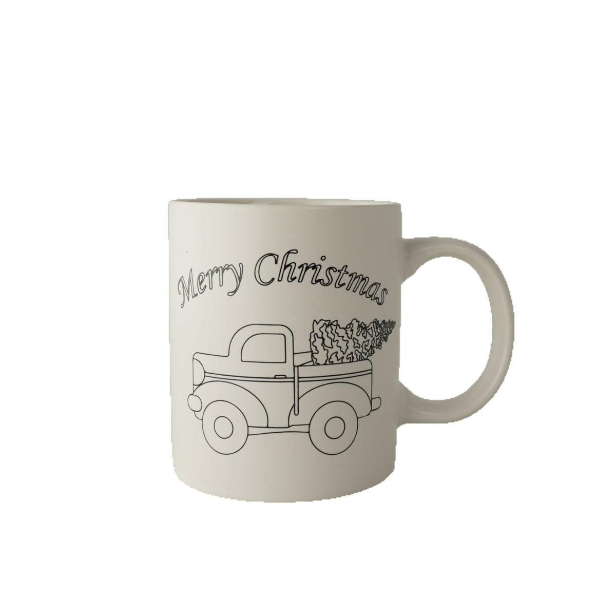 DIY Coloring Ceramic Mug with Cartoon Designs