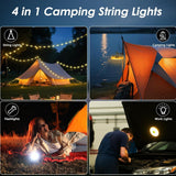 Magnetic Hanging Camping Light with USB Charging
