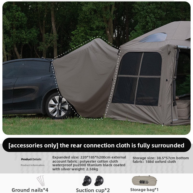 Inflatable SUV Rear Camping Tent