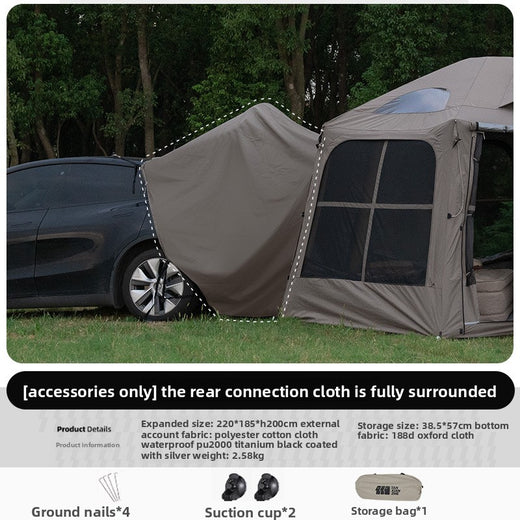 Inflatable SUV Rear Camping Tent