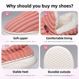 Womens Fleece-Lined Casual Cotton Boots