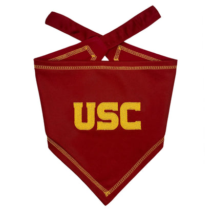 USC TIE AROUND BANDANA