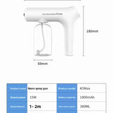 Nano Spray Gun Wireless Handheld Disinfection Gun