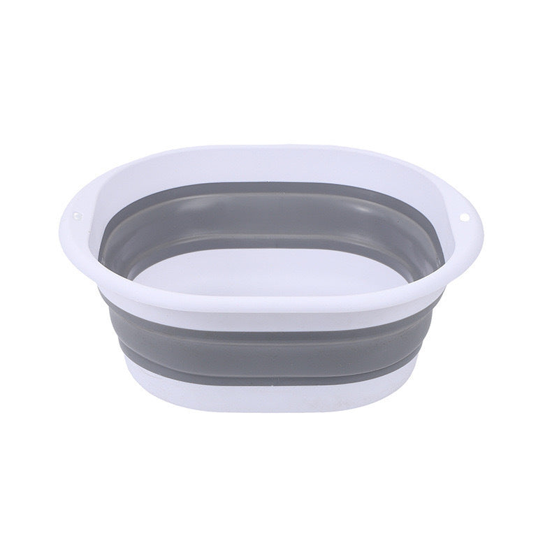 Foldable Portable Plastic Washbasin for Travel Outdoor Baby Bathing