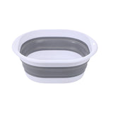 Foldable Portable Plastic Washbasin for Travel Outdoor Baby Bathing