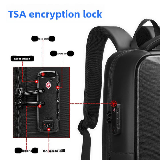 Expandable Hard Shell Laptop Backpack product image 3