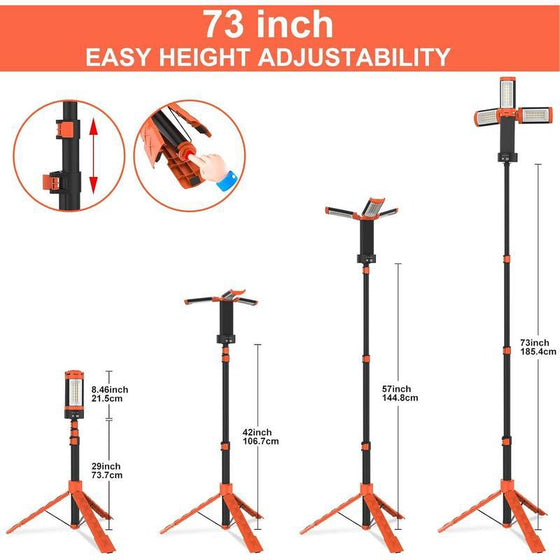 Rechargeable LED Camping Light with Tripod Outdoor Lighting & Tools product image 2