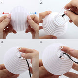 Solar Outdoor Cloth Lantern String
