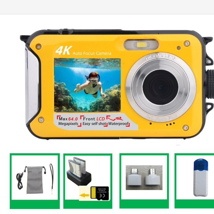 Waterproof Dual Screen Digital Camera