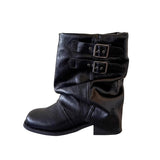 Platform ankle boots
