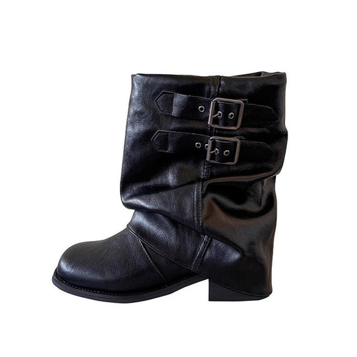 Platform ankle boots