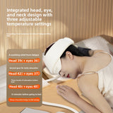Electric Scalp and Eye Massager with Heat Therapy