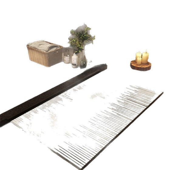 Quick-drying absorbent bathroom floor mat