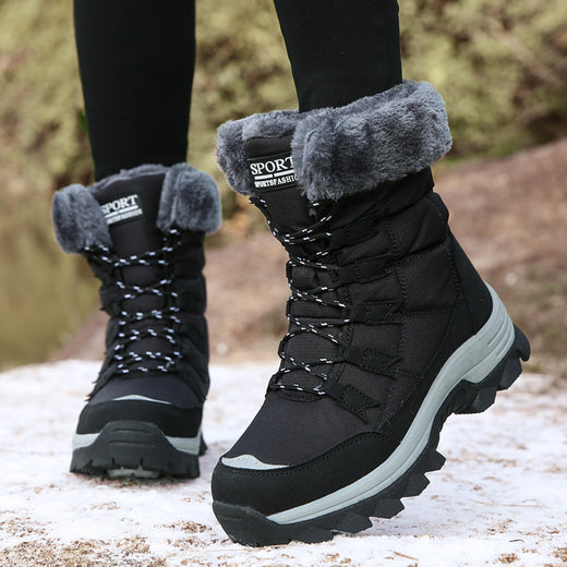 Fleece Lined Winter Snow Boots