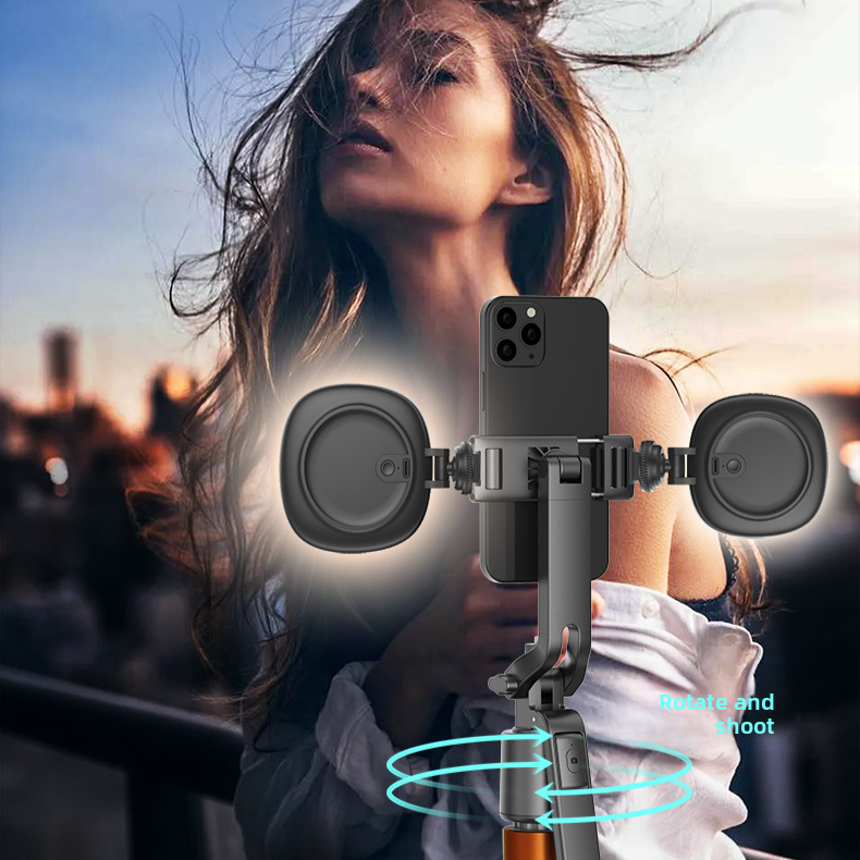AI Face Tracking 360-Degree Gimbal Stabilizer